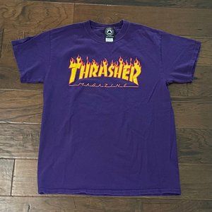 Thrasher purple shirt